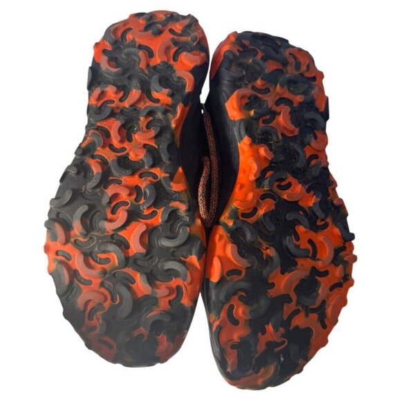 ALLBIRDS TRAIL RUNNER SWT BLACK BUOYANT ORANGE SHOES SNEAKER MENS SIZE 8W - Picture 6 of 6